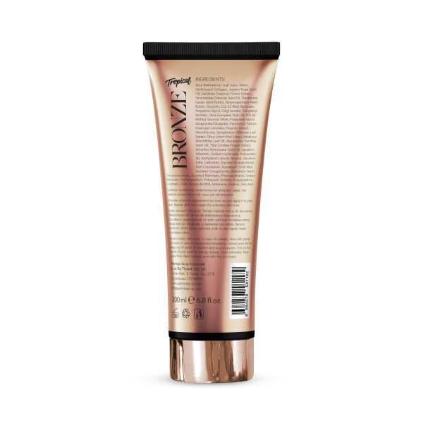 Tropical Bronze 200ml - Yoğun Nemlendirici Bronzlaştırıcı Vücut Losyonu