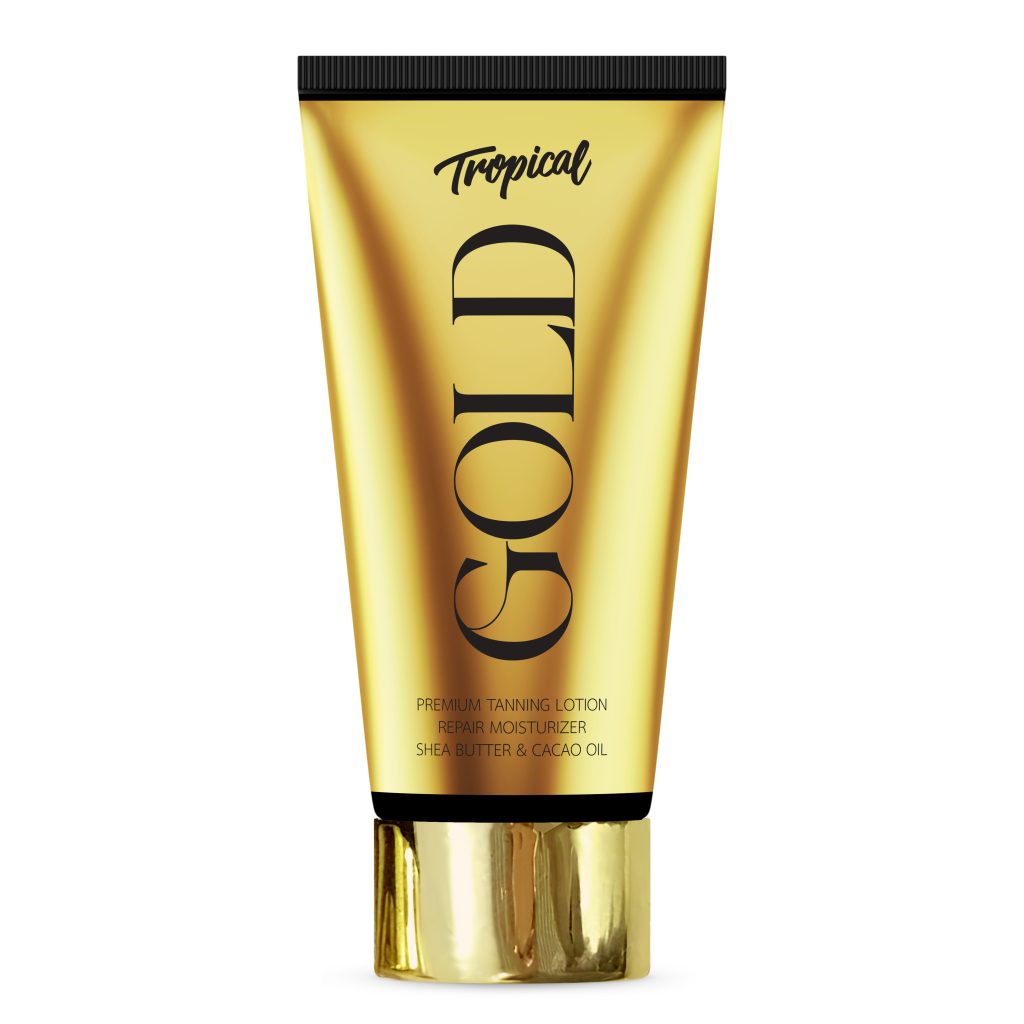 Tropical Gold 100ml - Altın Parlaklık Profesyonel Bronzlaştırıcı Losyon